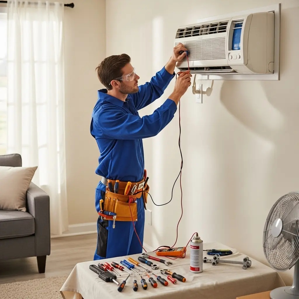 Soma Maytag Maytag klima gaz dolumu ve bakım – Enerji verimliliği artırıldı. - Teknik servis örneği